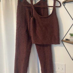 Skims Cozy Knit Jogger set